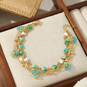 Bracelet delphinium Bracelet Delphinium