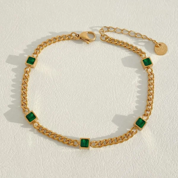 Bracelet Émeraude